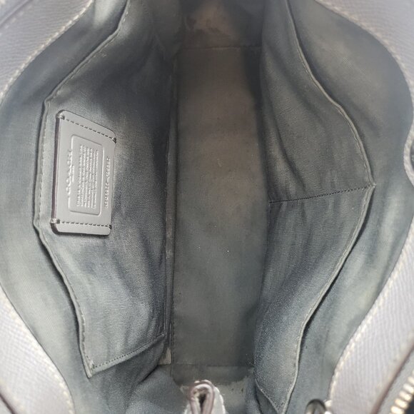 Coach Brooke Carryall Grey Shoulder Bag - Picture 7 of 10